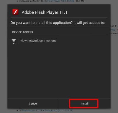 Android-flash-installing