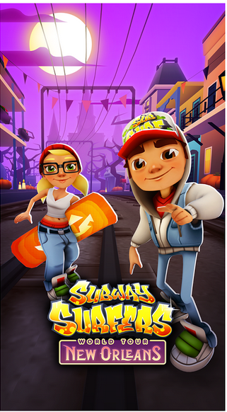 Subway Surfers Orleans Online for Free on NAJOX.com