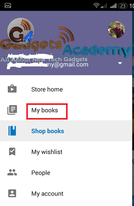 Google Play Books 2