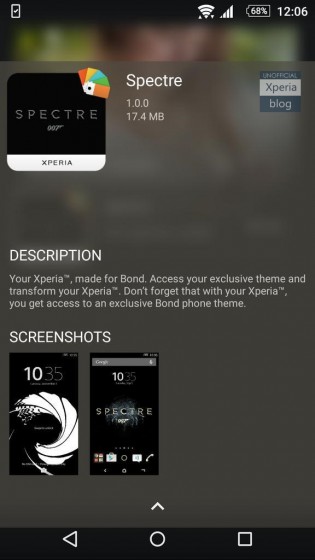 Spectre-007-James-Bond-Xperia-Theme_1-315x560