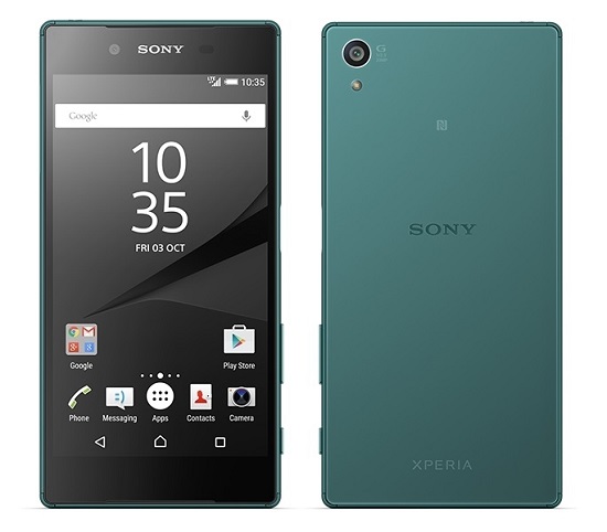 Sony Xperia Z5 green