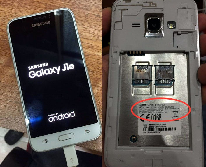 Samsung Galaxy J 2016 SM-J120F-leak