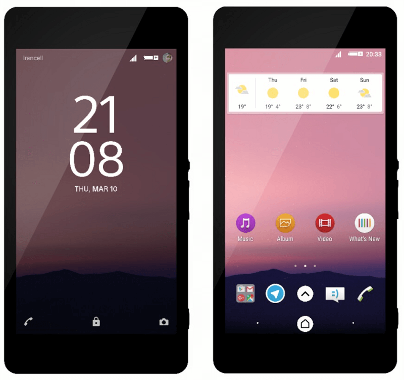 Download Xperia Theme N Xperia Miui 7 Theme Gadgets Academy