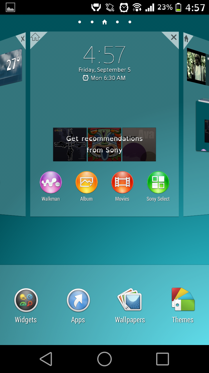 Xperia Z3 Home Launcher