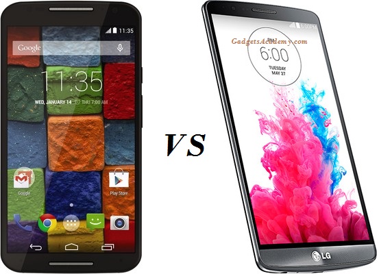 Moto X 2014 (2nd Gen) VS LG G3